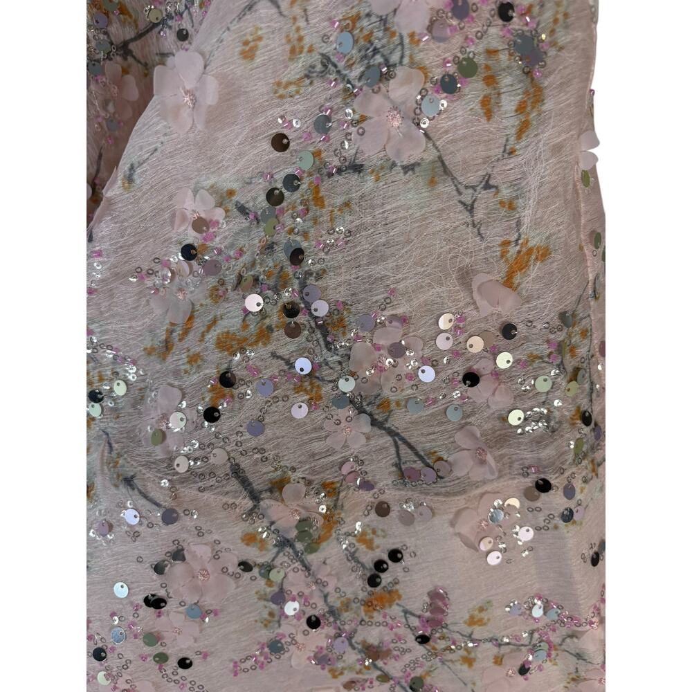 ELLIATT Regina Strapless Mini Dress Sequin Embellished Formal Party Cocktail S - Picture 7 of 11